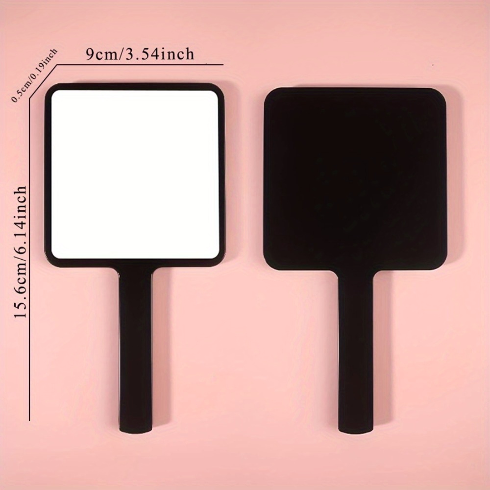 Customized Name Handheld Mirror with Handle