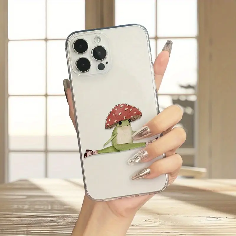 transparent phone case a frog leg design uv printed - Temu United Kingdom transparent phone case a frog leg design uv printed - Temu United Kingdom