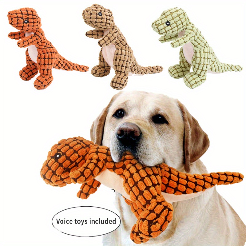 Teddy Bear Chew Proof Stuffed Dog Toys Chew Toy Squeaky Plush Dog Toy For  Aggressive Chewers