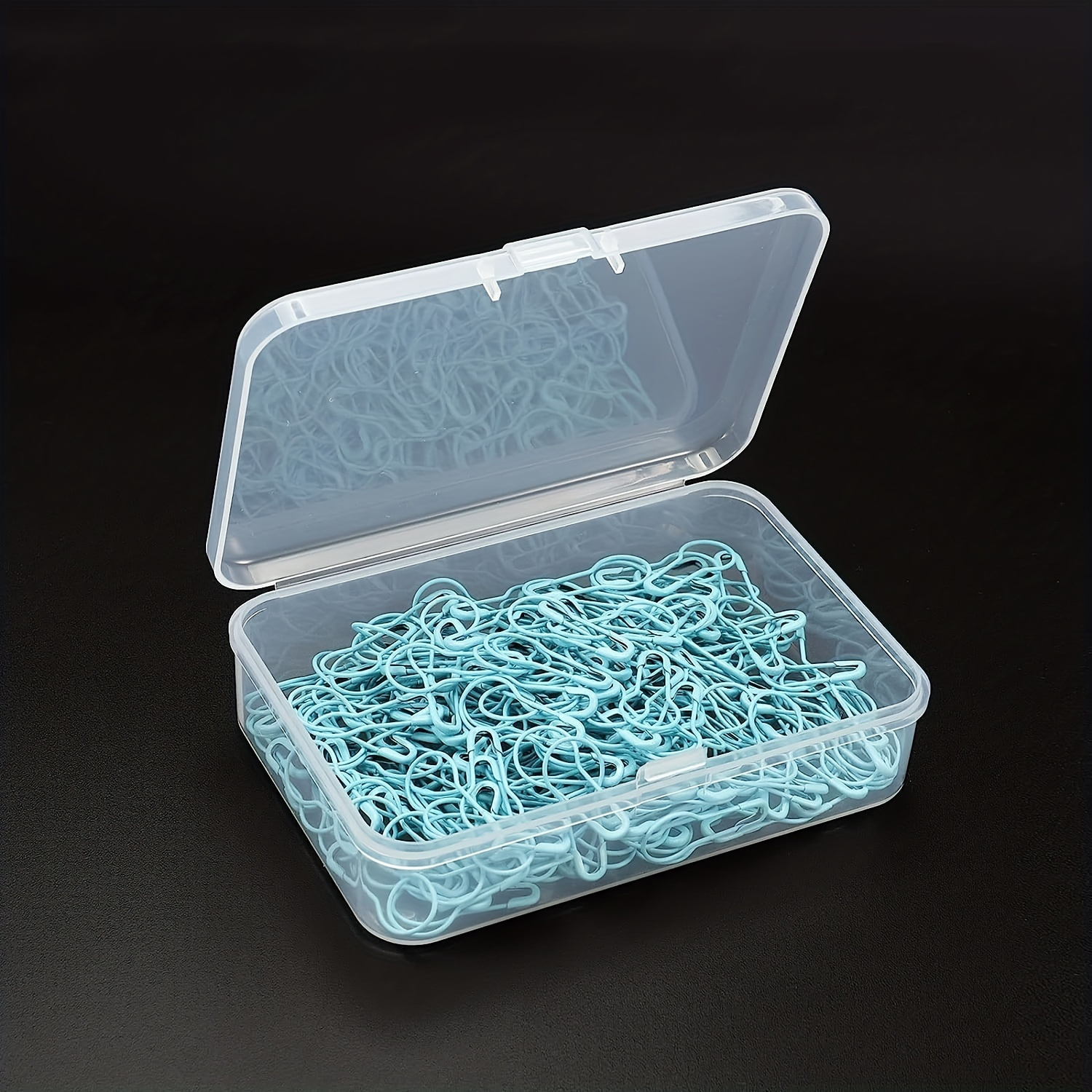 1/2/3/4pcs Transparent Plastic Jewelry Boxes for Organizing