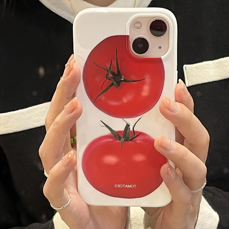 Phone case: Japan Korea Cute Tomato Pattern Soft Phone Case for iPhone 11 12 13 * Pro * Protective Back Cover Phone case: Japan Korea Cute Tomato Pattern Soft Phone Case for iPhone 11 12 13 * Pro * Protective Back Cover