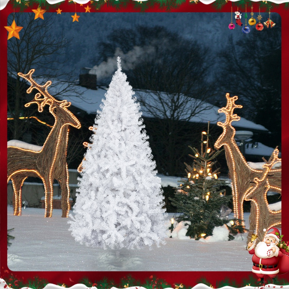 

Outopee 7.5ft Freestanding Pvc Christmas Tree, Unlit, 1200 , , For