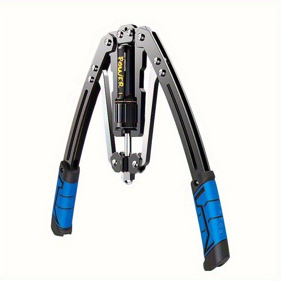 2pcs hydraulic adjustable arm trainer home fitness equipment with non   smooth hydraulic   system suitable for upper limb chest and abdominal muscle training black hand   fashionable fitness accessories Product details 8