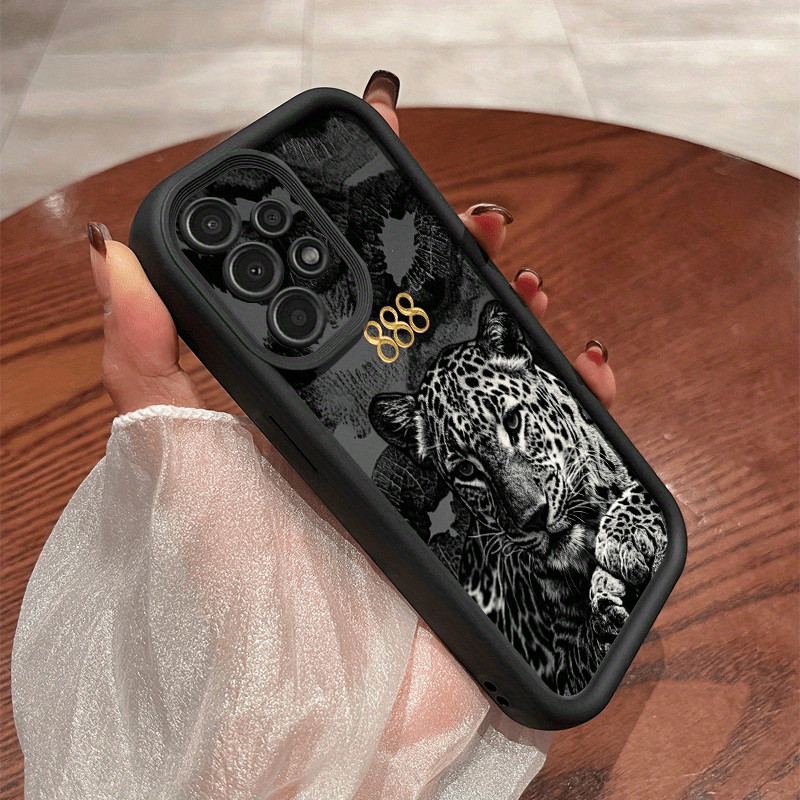 TEMU Stylish Leopard Pattern Phone Case For Galaxy A05s/a13 5g/s23/s23 Ultra/a13/a14 4g/a21s/s23 Fe/s24 Ultra/s24 Plus/s22 Ultra/s21 Ultra 5g/a53