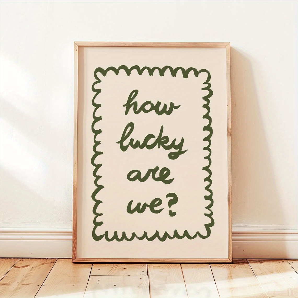 TEMU 1pc, Wall Art, Quote Poster, How Positive Affirmation Quote Art Print, Sage Green Canvas Painting, Living Room Decor, Bedroom Aesthetic Design,