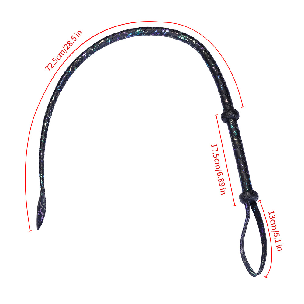 90cm Holographic Riding Crop For Professional Equestrian Training, Featuring A Wrist Strap And A Non-slip Handle, Ideal For Riding, Jumping, Daily Practice, And Horse Racing