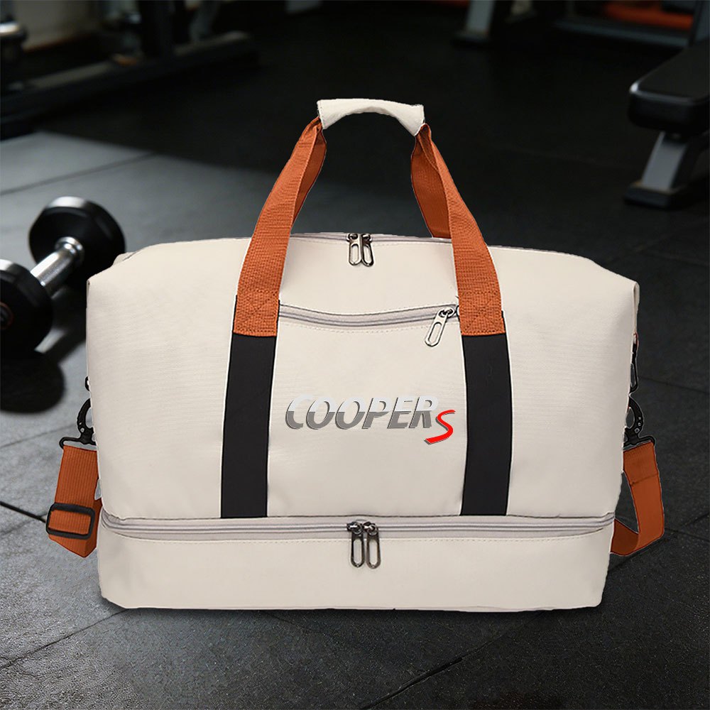 TEMU 1 sac de sport COOPERS - Sac de voyage contrasté tendance - Sac de sport de - Sac de yoga de sport à main unique pour - Sac de course avec