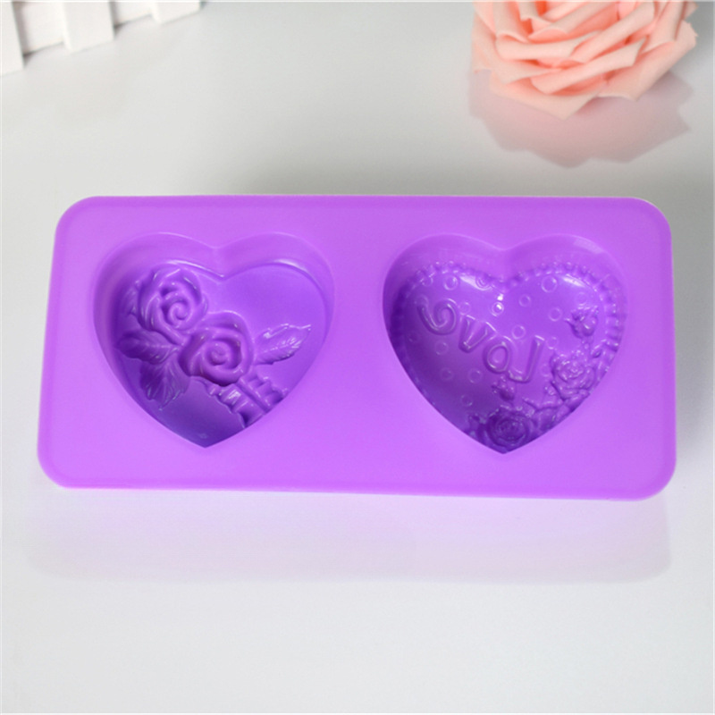 TEMU Reusable Non-toxic Silicone Mold Suitable For Diy Making - 3d -shaped Frame With Built-in Flower Cavity, Multi-use For Wedding Favors,
