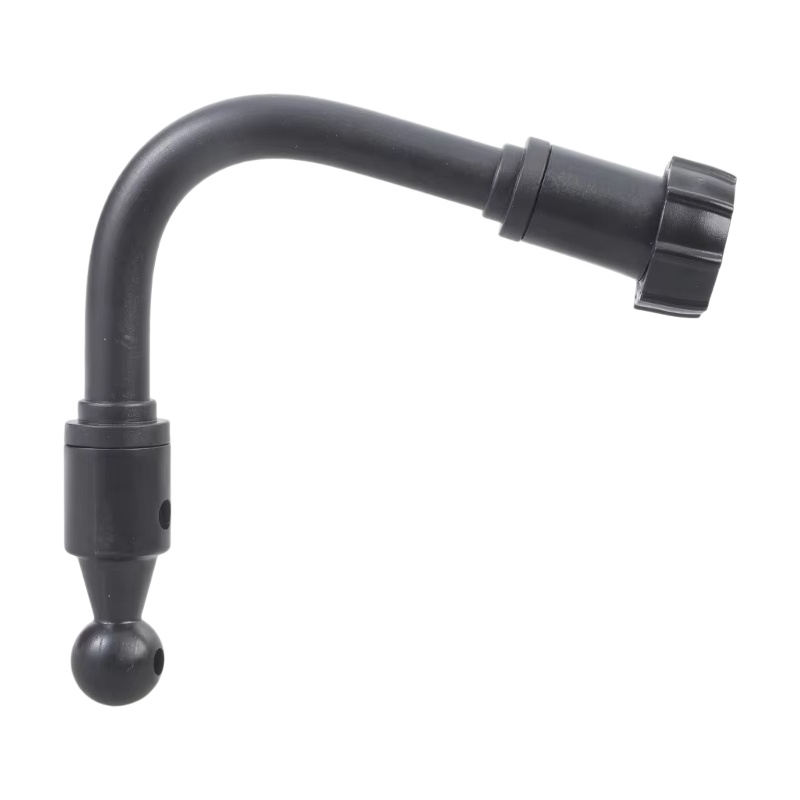 TEMU Universal 17mm Ball Head Extension Hose, 360 Degree Rotating Arm Flexible Adapters For Car Vent Dashboards And Position Mounts,