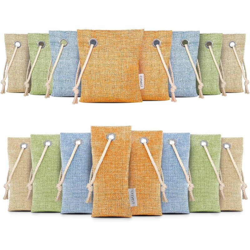 Miommo Reusable Dehumidifier Bags, 1 Pack 100g Silica Gel Moisture Absorbers For Car Home Closet Wardrobe Rv Storage Microwave Rechargeable