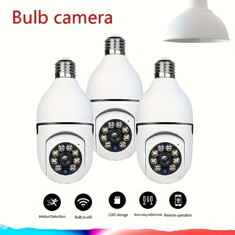 full hd wireless wifi security camera 360 rotatable color night vision perfect gift for birthdays easter presidents day boys details 1