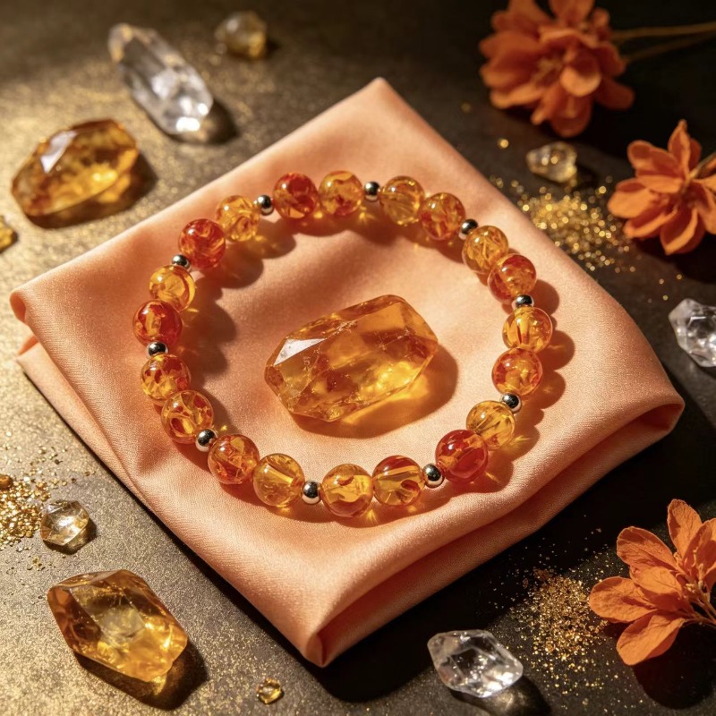 Golden Warm Sun Bracelet, Attract Good Fortune