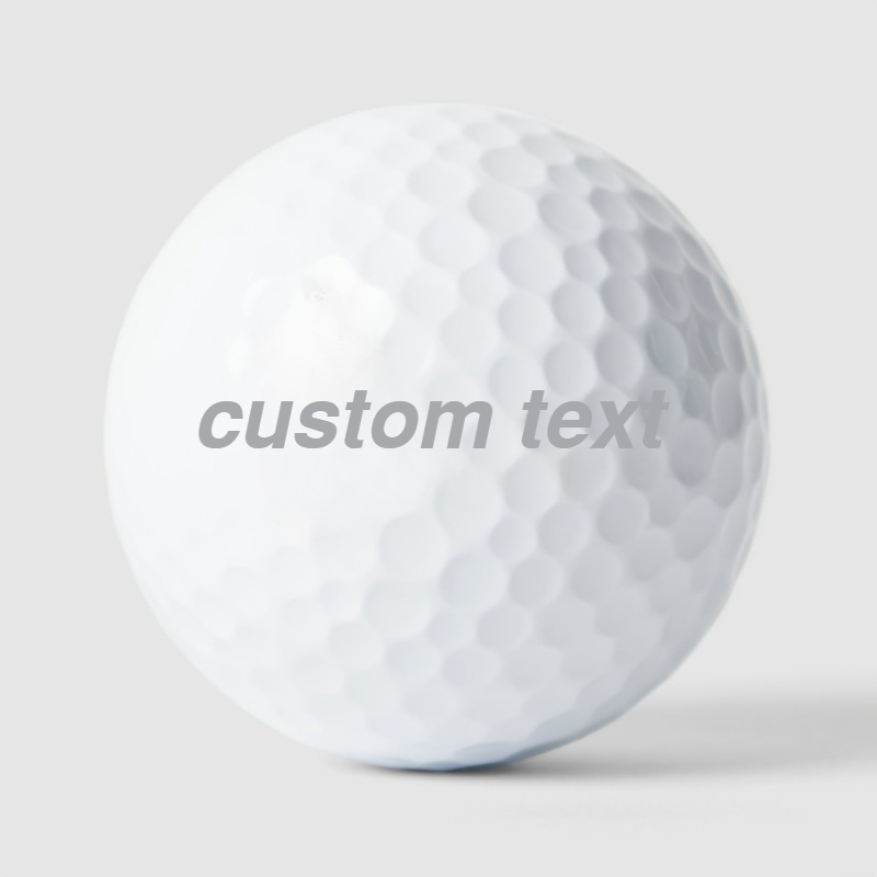 TEMU Personalized Laser-engraved Golf Balls Suitable For Weddings, Christmas Gifts - Custom Name/text, High-visibility Durable / / Balls For Distance
