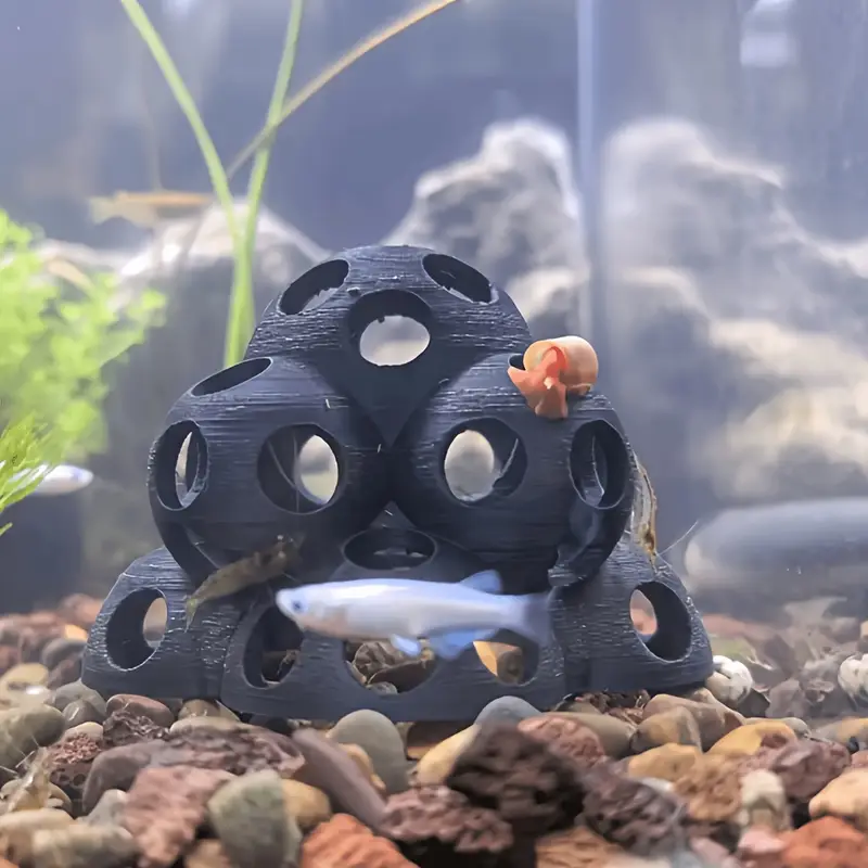 fish hiding accessories Betta Cave Hammock providing a comfortable space for your reptile to retreat and feel secure Shrimp Dome Hideaway House, Aquarium