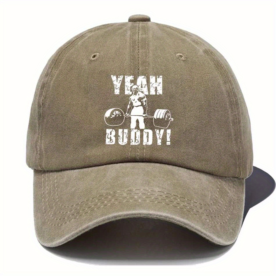 men's adjustable snapback baseball cap buddy!
