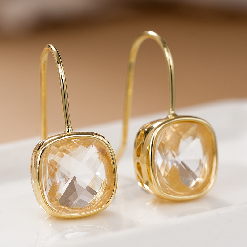 TEMU Boucles d'oreilles JOYHERS pour femme en synthétique plaquée, adaptées pour les vacances, les fêtes et - Clous de créoles géométriques carrés