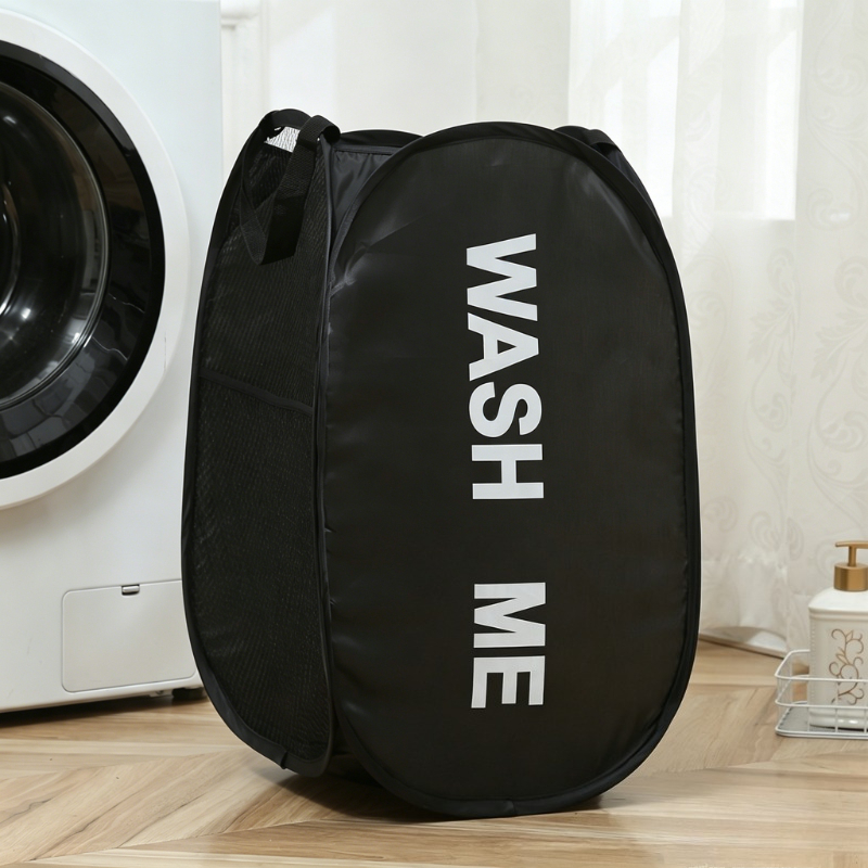 TEMU Zuee Oversized Bohemian Laundry Basket With Sturdy Mesh Frame & Freestanding Base - Suitable For Bedding Storage Suitable For Clothes Hamper,