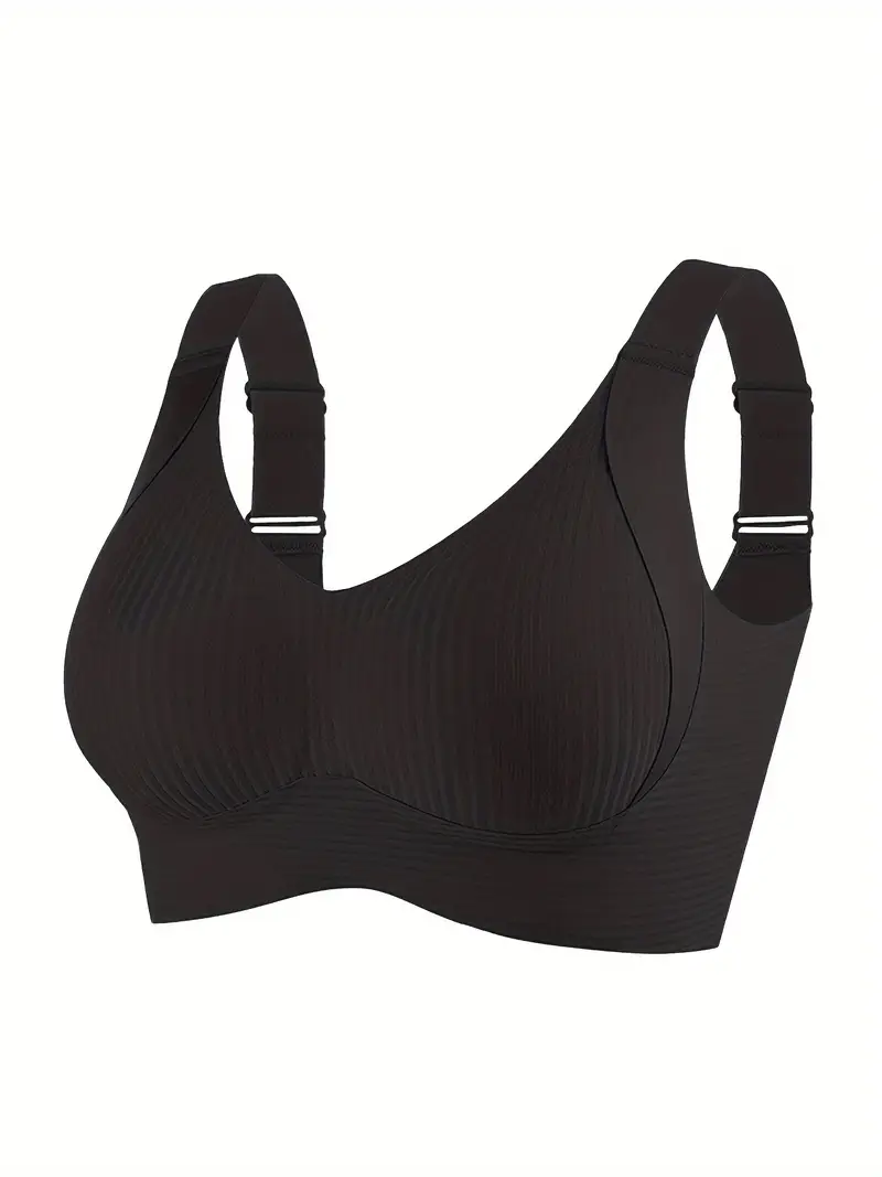4pcs set esselegance closure adjustable gathered seamless no steel ring comfortable bra Product details 1