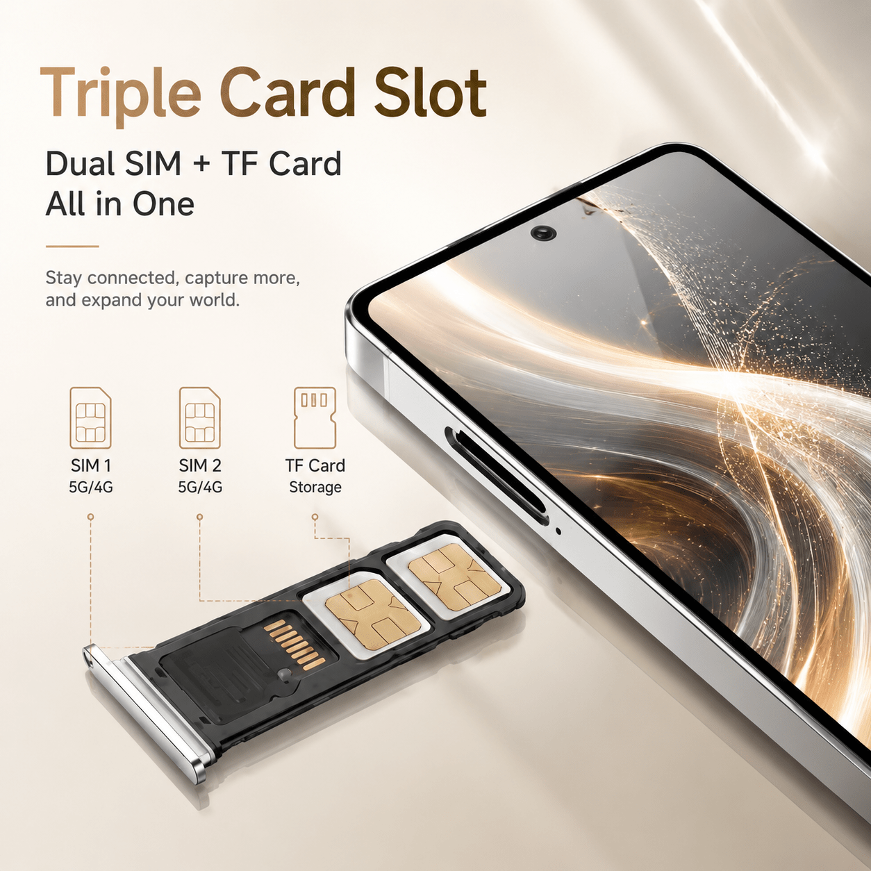 unlocked   mobile travel phone 6 8 inch hd screen 4 64gb expandable storage   face fingerprint unlock complete kit for elderly Product details 3