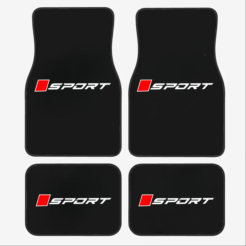 TEMU 4pcs For Car Floor Mats, Durable Car Interior Protection Mats, Easy To Clean, Interior Floor Mats.