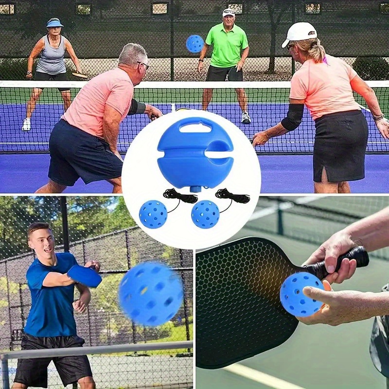 pickleball high   trainer pickleball rebounder durable indoor and   aid beginner practice Product details 2