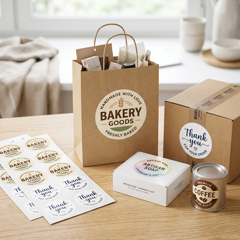 TEMU 1000pcs Personalized Custom Round Logo Stickers Suitable For Small Shops, Matte/matte Labels With Film For Branding, Wedding Decorations, Gift