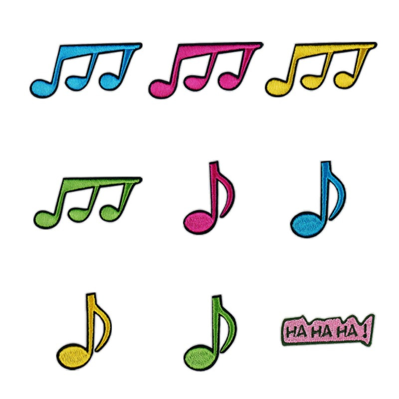 Singing Goldfish In A Bowl Machine Embroidered Patch, Iron On, Sew - Foto 2