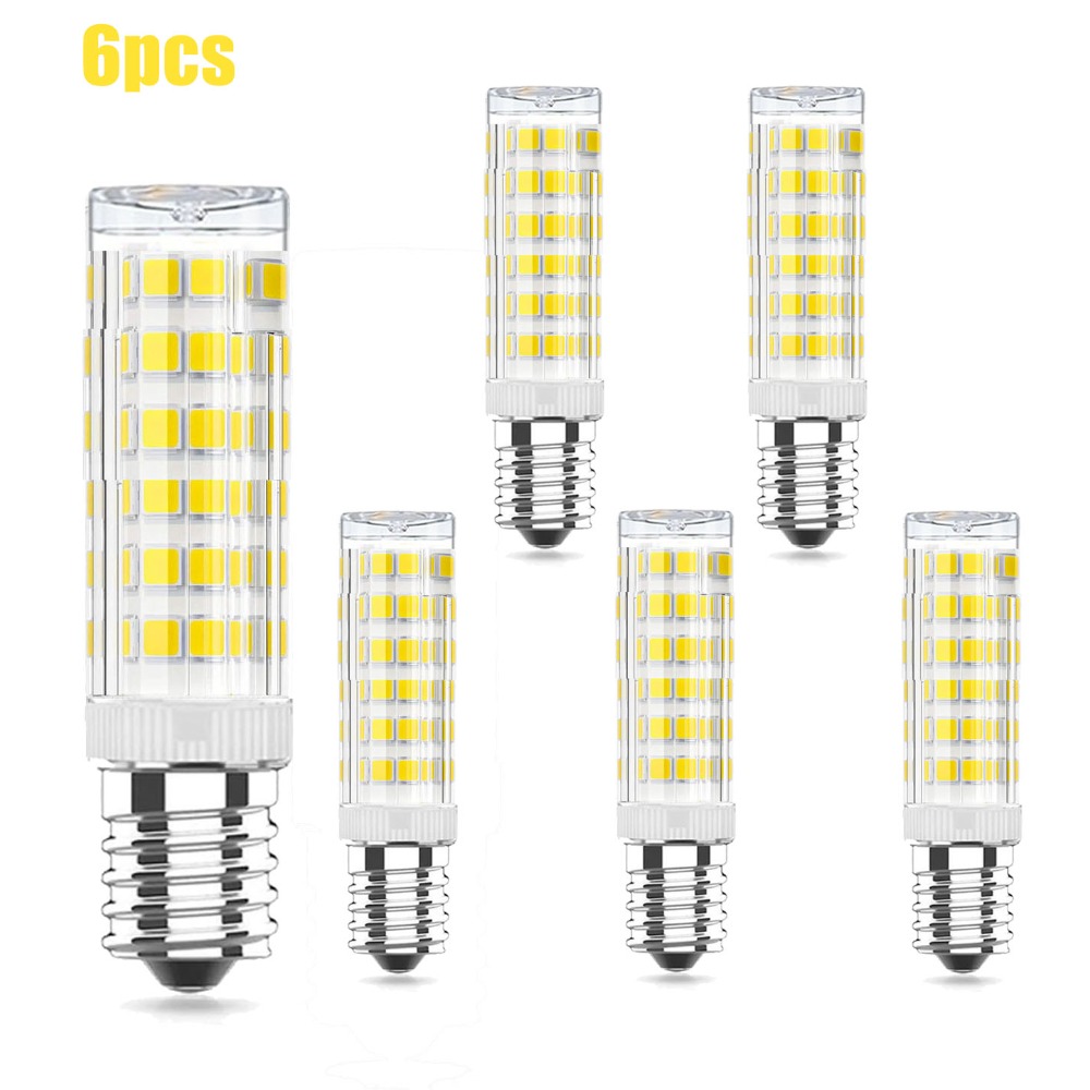 Image of E14 Led Lamp, 5w E14 Led Bulb Warm White/cool White, -free 5w E14 Light Bulb, Non-dimmable , Replacement For 50w Halogen Lamp For Household Use, 6 Pack