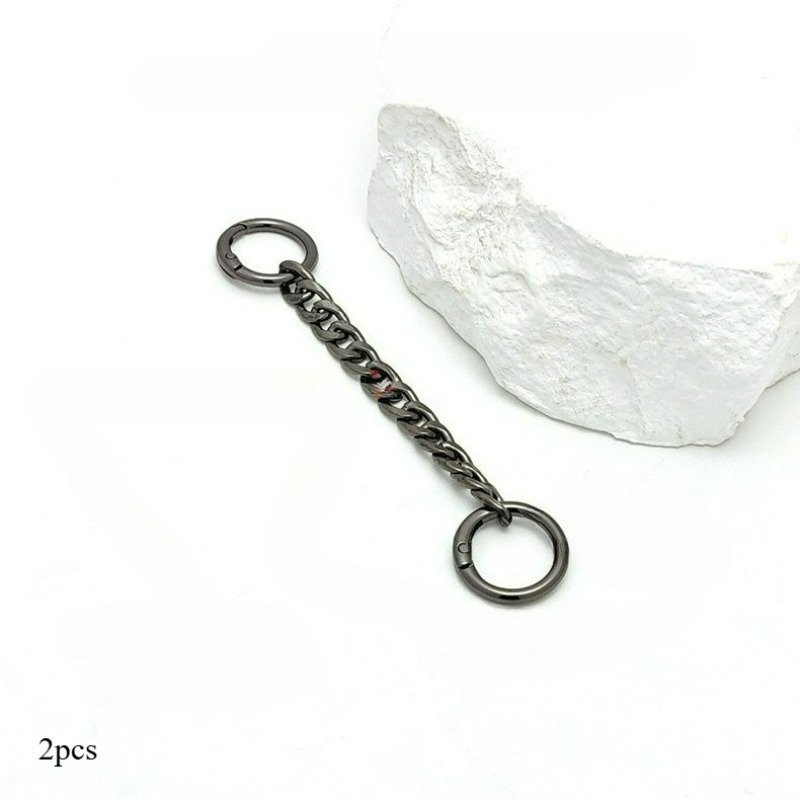 TEMU 2 piezas/Bolsa Cadena Decorativa, Cadena Extendida, Correa de , Correa de Extendida y Modificada, Accesorios de Herrajes para Bolsos, Adecuada