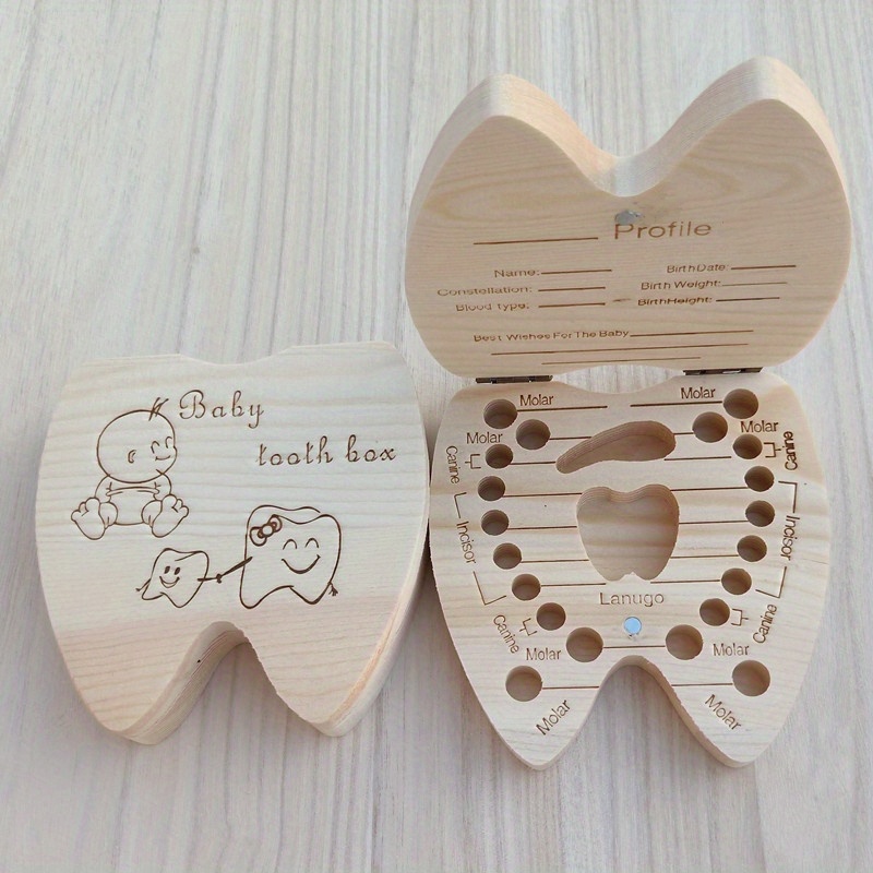 Wooden Tooth Storage Box, Wooden Tooth Box, Tooth Retriever, Cord Tooth Box, Cord Blood And Tooth Collection Box, Keepsake Box