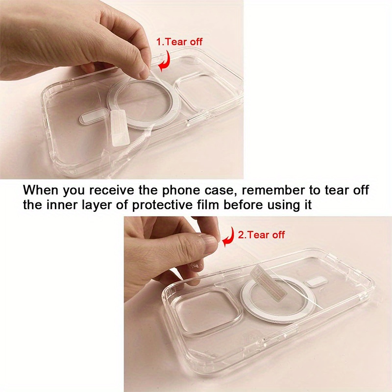 [Star Pattern Phone Case] Forest Full of Stars Pattern Phone Case for iPhone 16 Pro Max 16e 15 Plus 14 13 12 11 XS Max XR X | Full Body MagSafe Charging Support, Anti-Scratch, Non-Yellowing, Colorful Border, Transparent Smartphone Cover