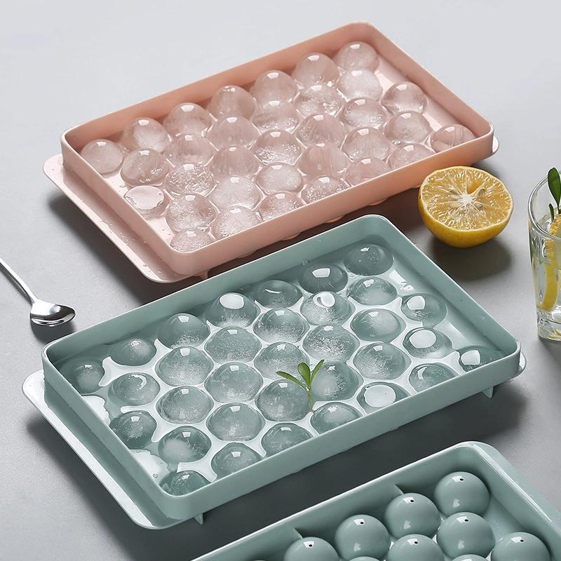 set of 2   molds designed for making ice hockey shapes featuring a 33 grid design this innovative   mold   with a lid making it a must have for   preparation and cold beverage accessories   details 0