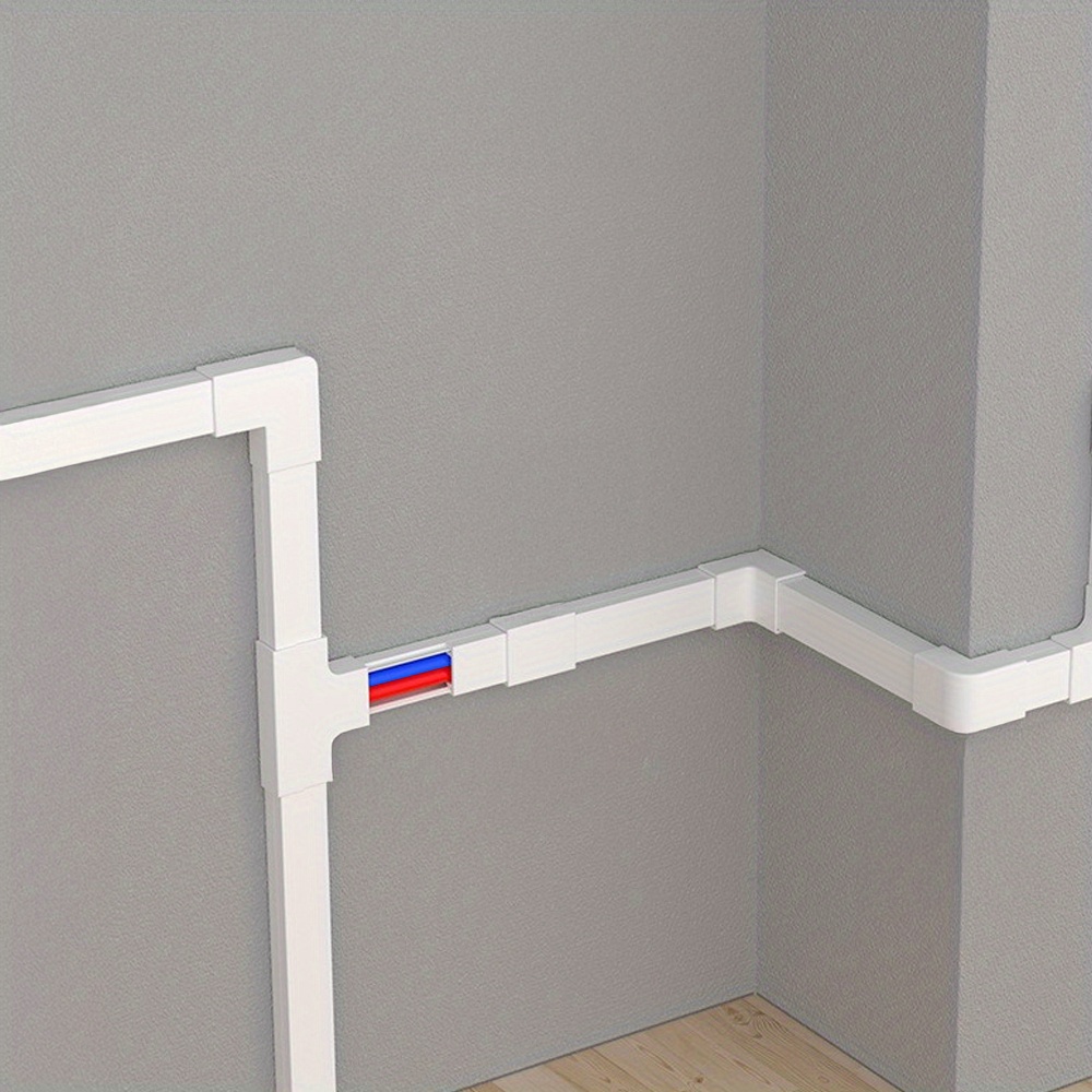 10m PVC Cable Hiding Cover for Household Wire Management