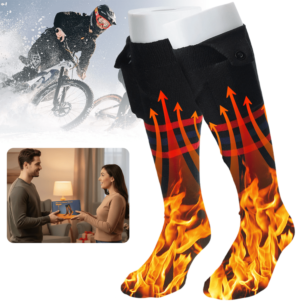 TEMU Men's & Women's Thermal Winter Warm Socks Size 41-46 Yards - Heavy-duty Cold Weather Outdoor Socks Suitable For Hiking, Skiing, Camping, Fishing