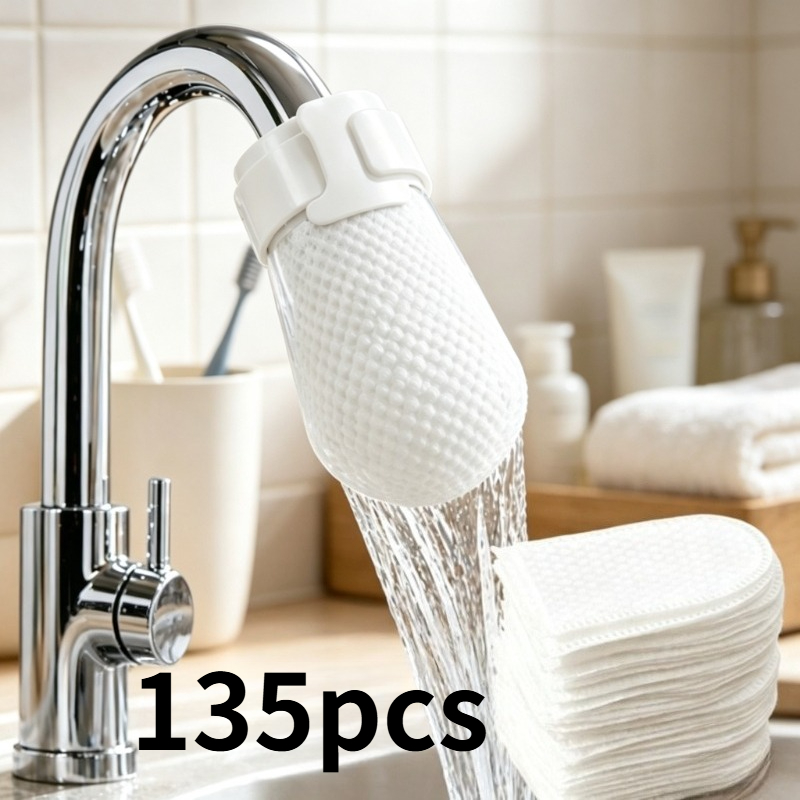 Image of 135pcs (125pcs And 10pcs Straps) Universal For Home Kitchen Bathroom Removes Rust Sediment Impurities Home Water Filtration Additions Goods