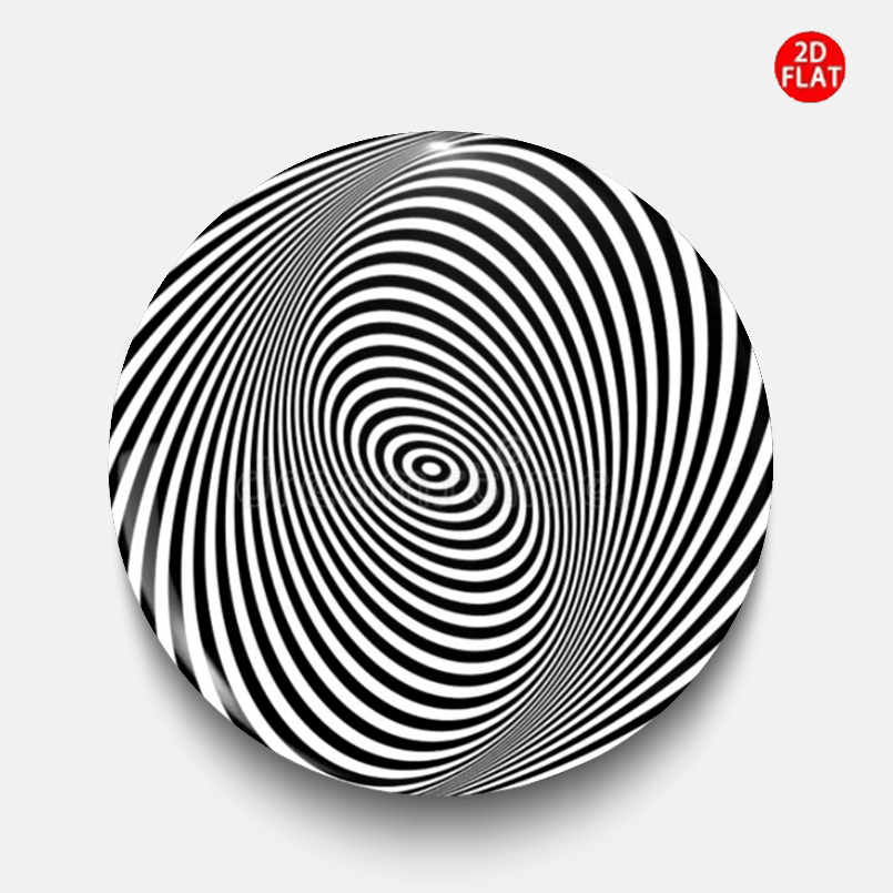 TEMU 2d Flat, 2d Flat Black And White Line Art Classic Fashion Brooch/pin/badge, Perfectly Pairs With Jeans, Clothes, Backpacks, And Hats. A Small