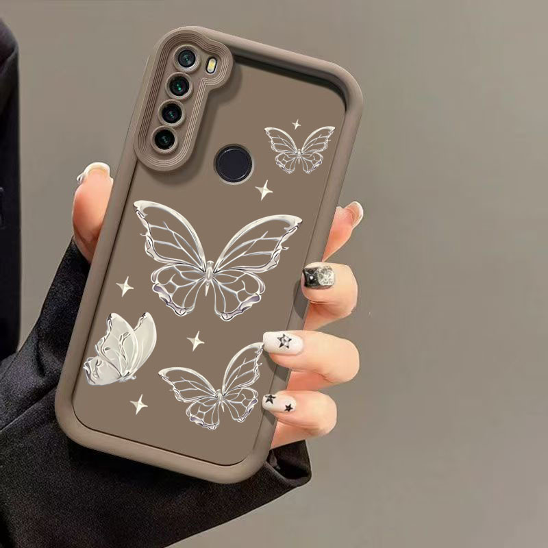 TEMU Phone Case: Dandelion Flower Silicone Case For Redmi Note 8 Lightweight Protective Cover