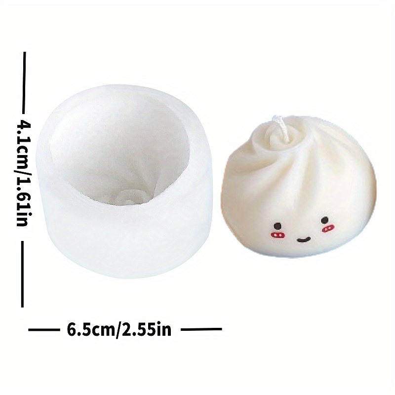 TEMU Moule en /Résine pour Pain Vapeur/ (Pain Chinois) - DIY pour Pain, Raviolis et Bougies, Savon - Cadeau d'Anniversaire/Fêtes, Décoration Maison -