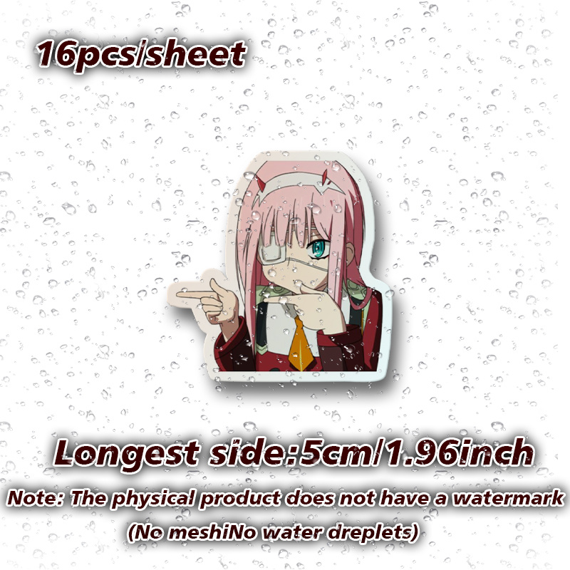 16pcs sheet   spin meme sticker vinyl car decals for car bumpers windows laptops trucks   water bottles   le and versatile