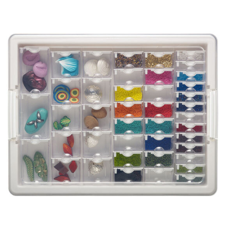 42 50 78 Grid Jewelry Storage Set Detachable Stackable