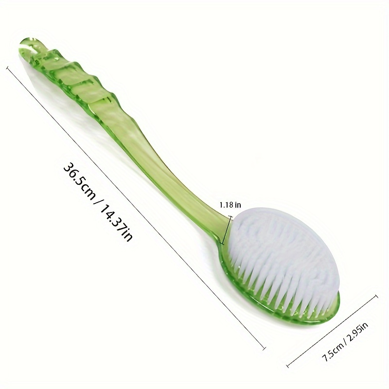 long handled shower body brush massage and back cleansing brush essential bathroom accessory no electricity required no batteries Product details 3