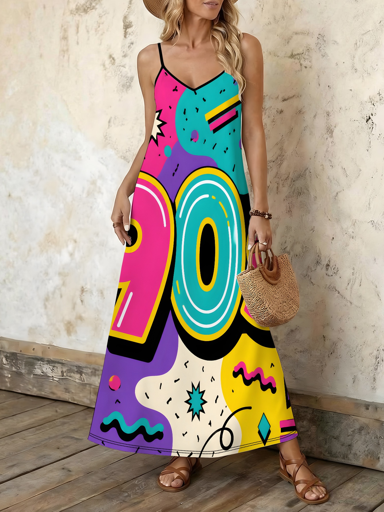 90s casual dress Chic 90s-Inspired A-Line Mini Dress for Spring & Summer: Perfect for P   Canary Houze
