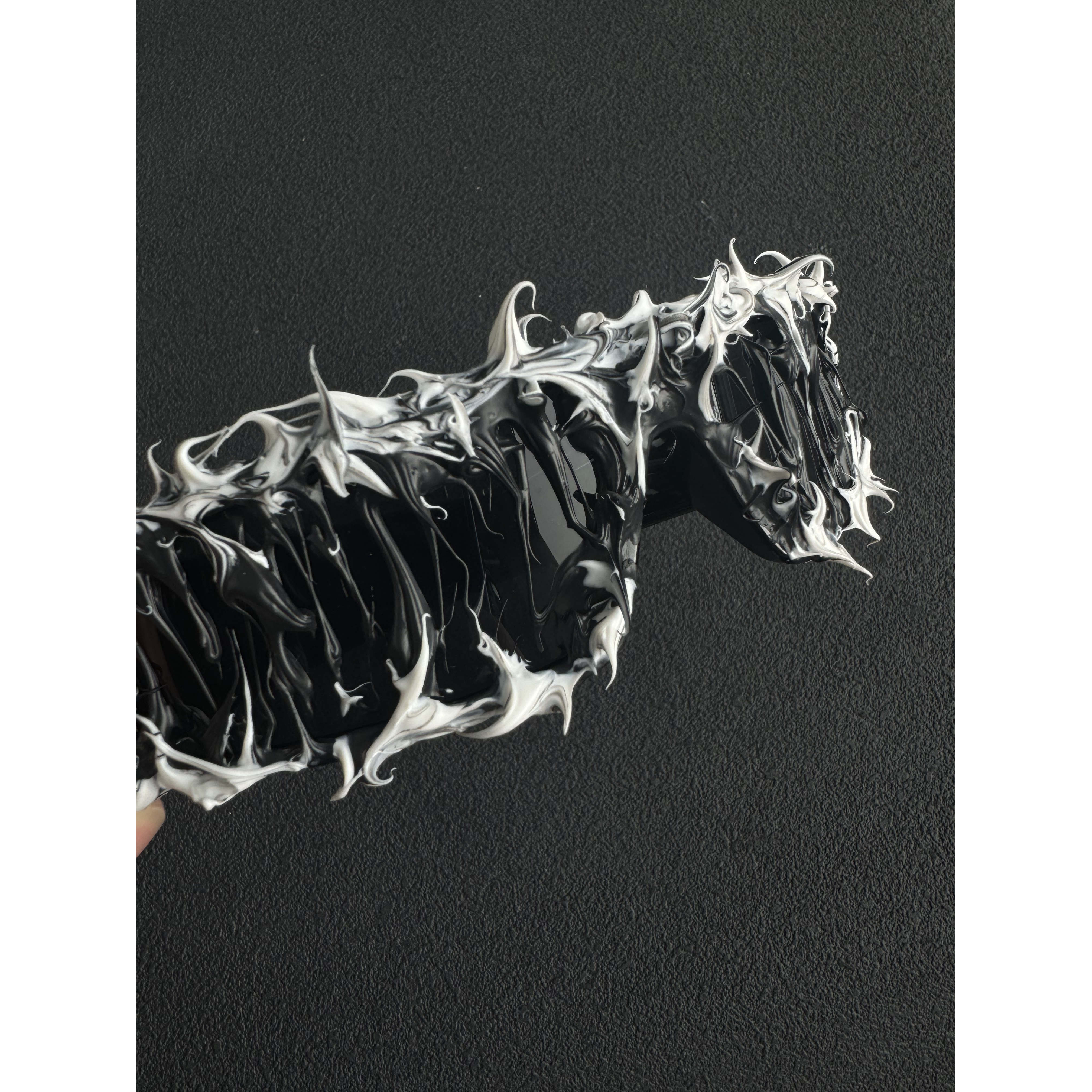 TEMU Silvery Flame Flowing Needle Premium Party Costume Decorative Glasses Halloween Christmas Cos Cosplay Role-playing Prank Glasses (handmade,