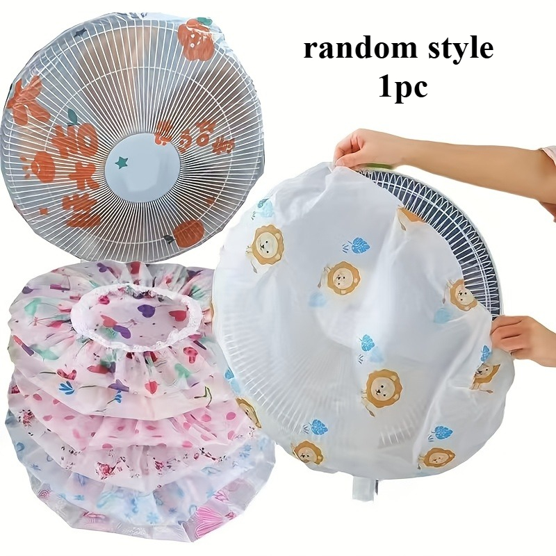TEMU Copertura Antipolvere per Ventilatore Elettrico - Manicotto Protettivo per Aspirapolvere, Design Facile da Pulire per , Uso e , Stile con Bordo