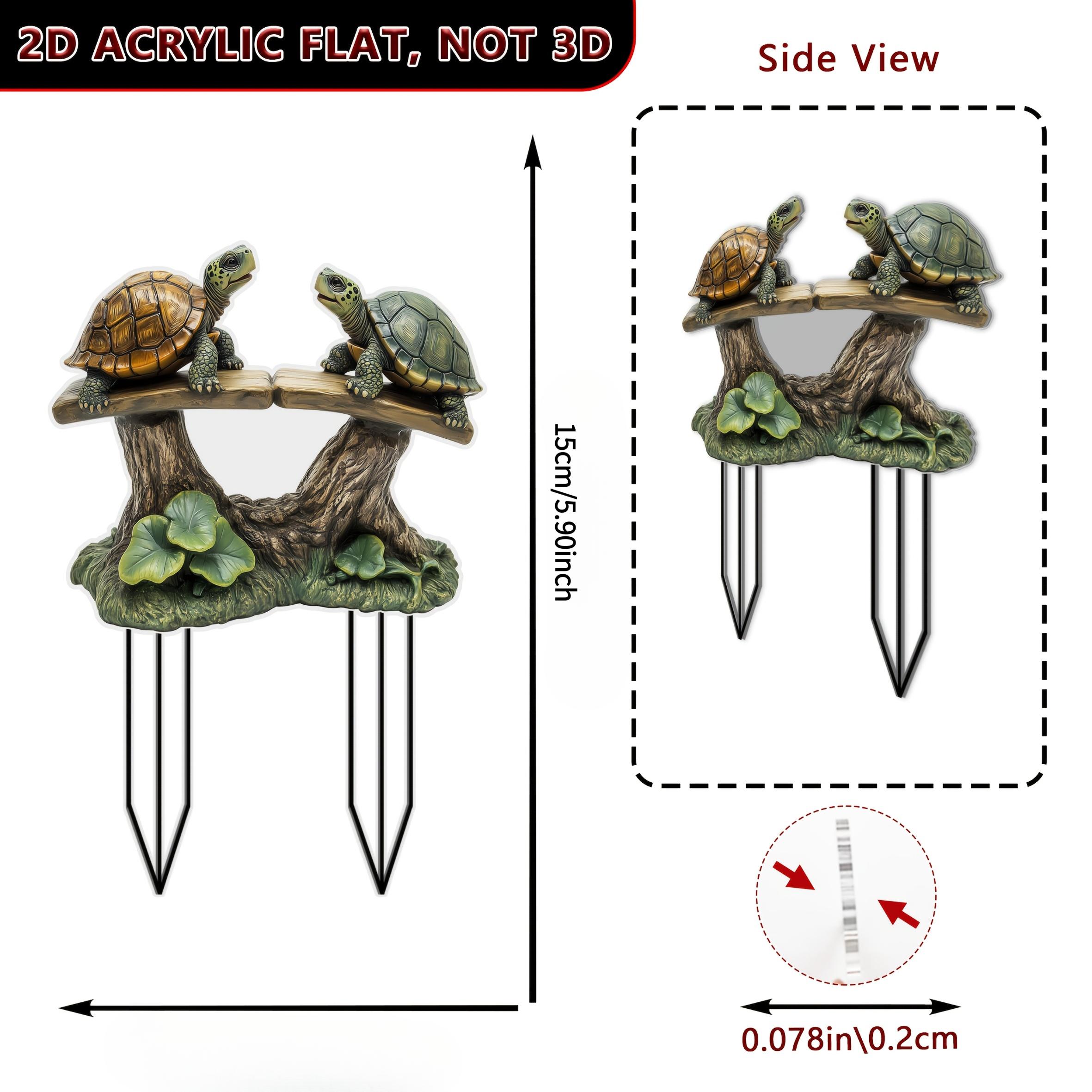 TEMU 2d Flat 2d Flat 2d Flat 2d Flat 2d Flat A 2d Flat Decorative Piece Depicting A Turtle On 2 Acrylic Wooden This Landscape Gardening TEMU 2d Flat 2d Flat 2d Flat 2d Flat 2d Flat A 2d Flat Decorative Piece Depicting A Turtle On 2 Acrylic Wooden This Landscape Gardening
