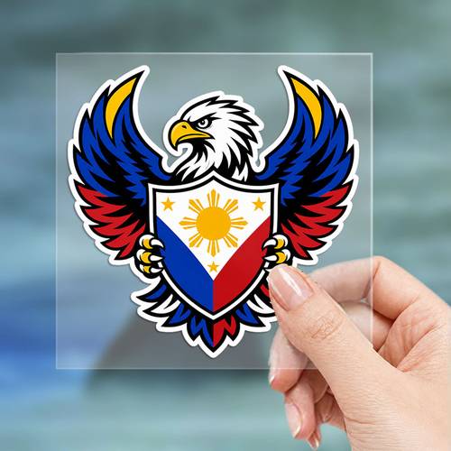 2 7inch philippines car decal filipino pride vehicle sticker flag vinyl auto window decal colorful truck sticker laptop sticker