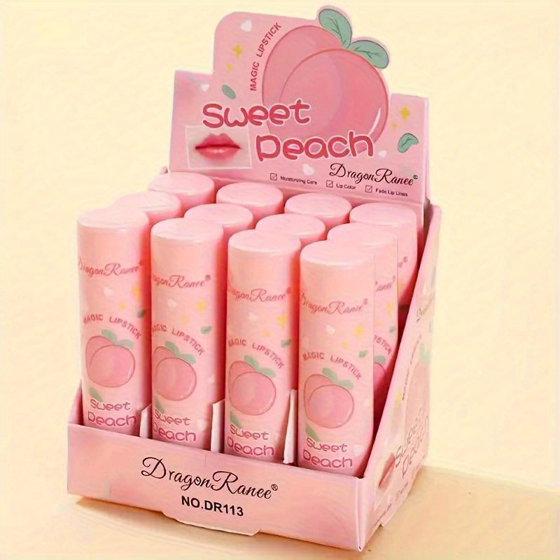 TEMU 12pcs Lipstick Set, Lipstick, Lipstick Gift Set, Moisturizing And Nourishing Dry Lips, Lady Gift, Mother Gift, Party Supplies Gift, Souvenir