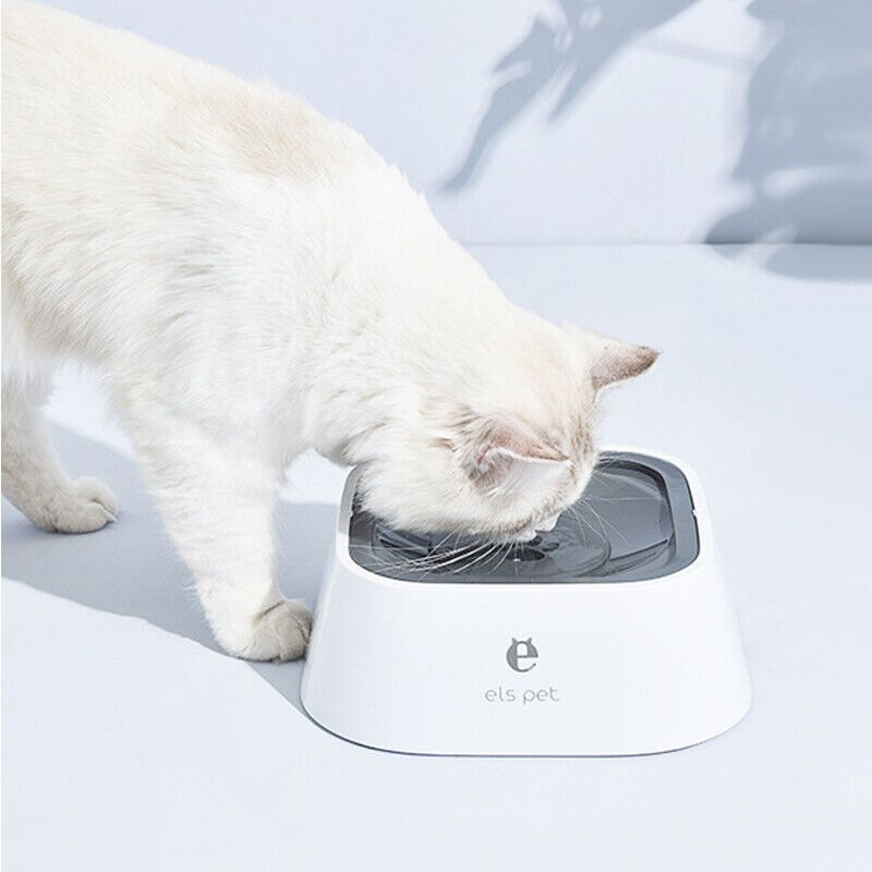 Petlibro No-Spill Slow Feeder Dog Water Bowl, Plastic, Non-Electric, Durable Pet Drinking Dispenser for Cats and Dogs