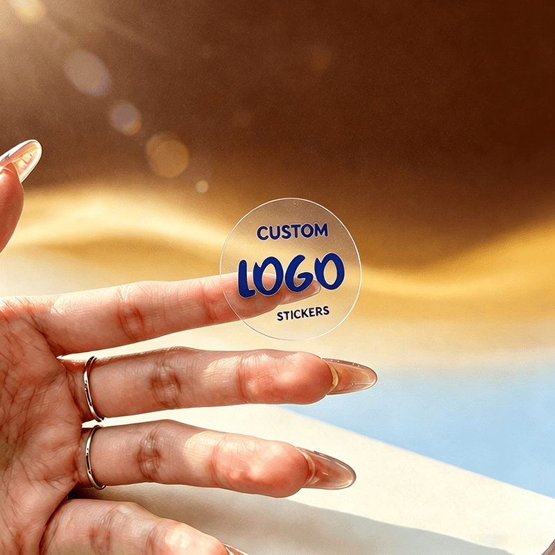 Custom Personalized Sticker Labels, Available in Multiple Sizes