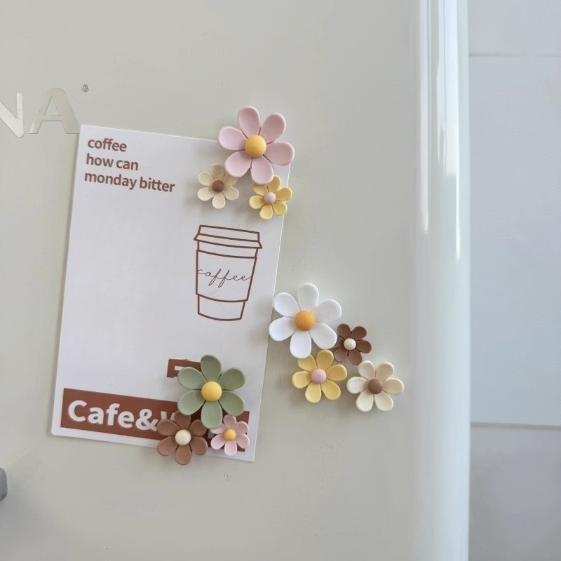 Image of Set Of 10 Refrigerator Magnets In Nordic Macaron Colors, No-drill Photo Wall Decor In Creative , Memo Reminder Magnets